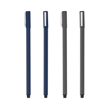 2021 new japanese style  metal twin pen with different color  customizable   logo